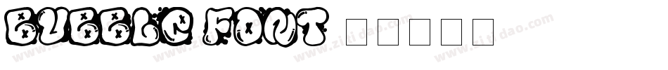 bubble font字体转换